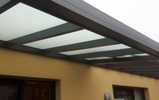 Hospiz Salzgitter Baufortschritte Terrassenüberdachung