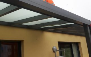 Hospiz Salzgitter Baufortschritte Terrassenüberdachung