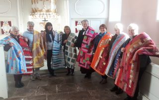 Hospiz Salzgitter Übergabe Patchworkdecken