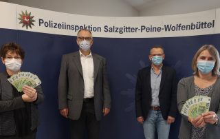 Hospiz Salzgitter - Spende Polizei