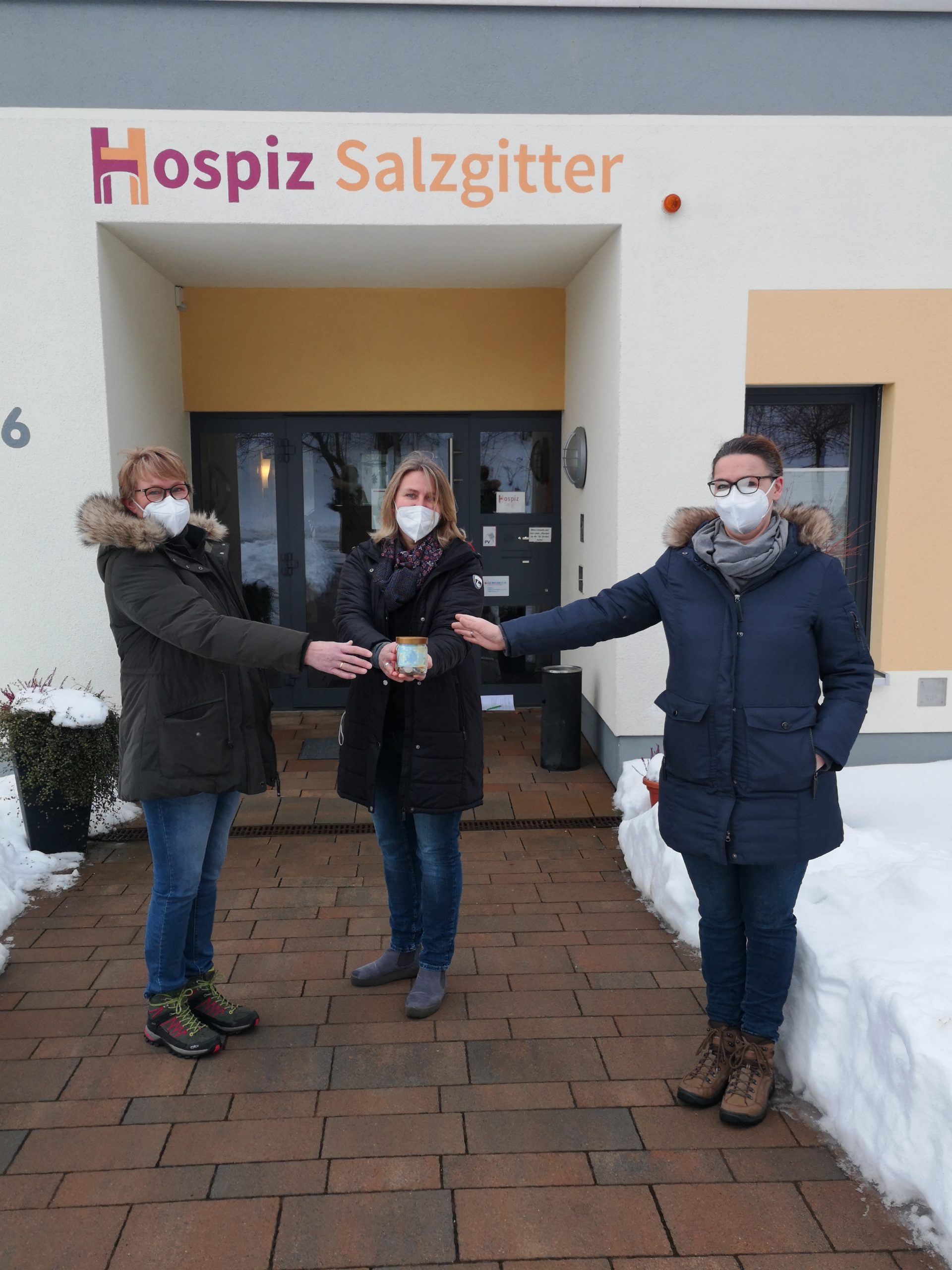 Hospiz Salzgitter - Spendenübergabe