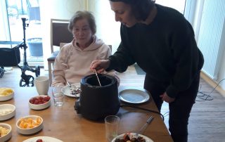 Hospiz Salzgitter - Schoko-Fondue