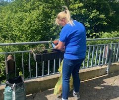 Hospiz Salzgitter - Blumen pflanzen Mai 2025